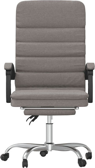vidaXL Vdxl Scaun De Birou Cu Masaj Taupe