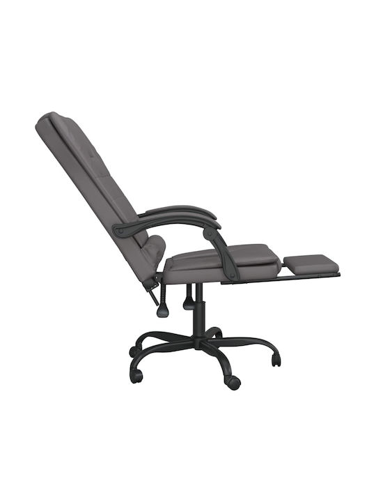 vidaXL Vdxl Bürostuhl mit Massage in Grau