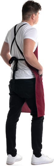 Adiavroxo (Work Aprons & Sleeves) Apron Full Body Barutti Burgundy