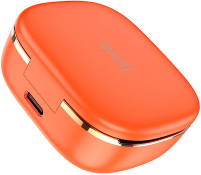 Hoco EW18 In-ear / Earbud Bluetooth Handsfree Earphones with Charging Case Orange