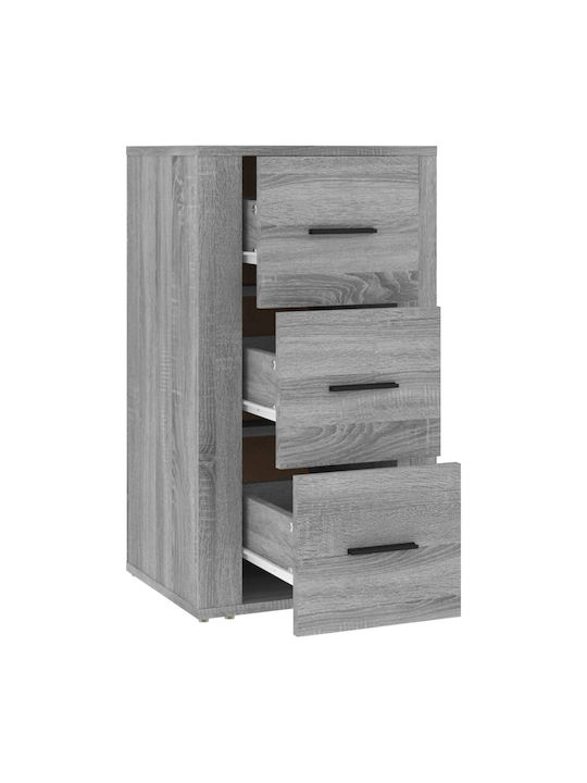 Wooden Storage Cabinet with 3 Drawers M40xW33xH70cm