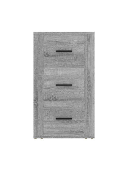 Wooden Storage Cabinet with 3 Drawers M40xW33xH70cm