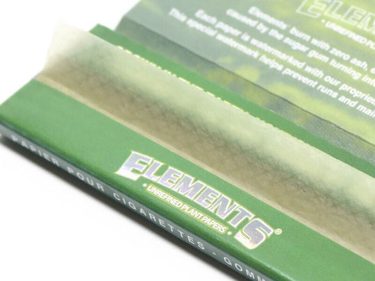 Elements Χαρτάκια Στριφτού Τσιγάρου 1+1/4 50 φύλλα 1τμχ