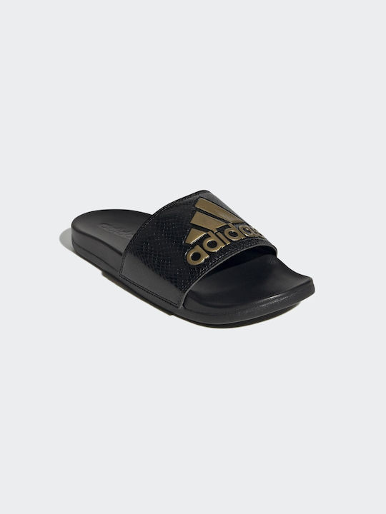 Adidas Adilette Comfort Frauen Flip Flops in Schwarz Farbe