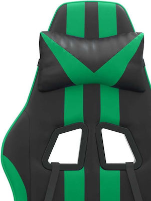 vidaXL 3143821 Gaming Stuhl Black/Green