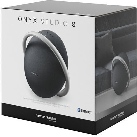 Harman Kardon Onyx Studio 8 Boxă Bluetooth 50W cu Durată de Baterie până la 8 ore Negru