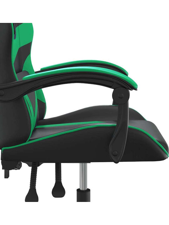 vidaXL 3143845 Gaming Stuhl Black/Green