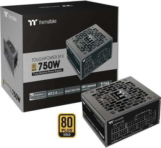Thermaltake Toughpower SFX 750W Negru Sursă de Alimentare Calculator Complet modular 80 Plus Gold