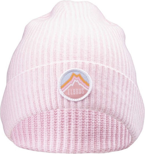 Quentin Beanie Frauen Beanie mit Rippstrick in Rosa Farbe