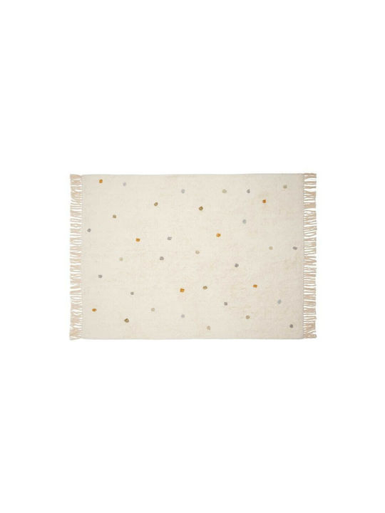 Little Dutch Dot Παιδικό Χαλί Βαμβακερό Blue 120x170cm