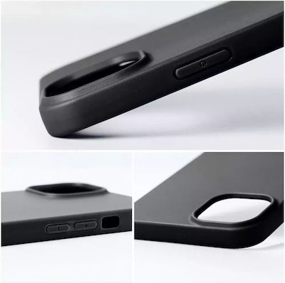 Matt Coperta din spate Silicon rezistent Negru (Redmi 9A / 9AT)