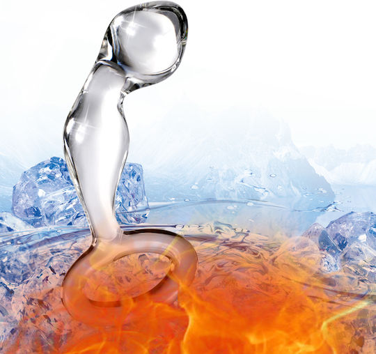 Lovetoy Romance Curved Anal Plug Transparent 11.9cm