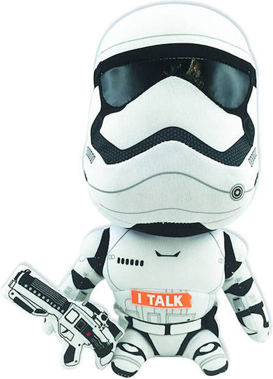 Underground Toys Plush Star Wars Stormtrooper Star Wars VII with Sound for 3+ Years 25 cm