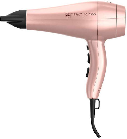 GA.MA Diva 3D Keratin GH3537 Professional Hair Dryer with Diffuser 2300W