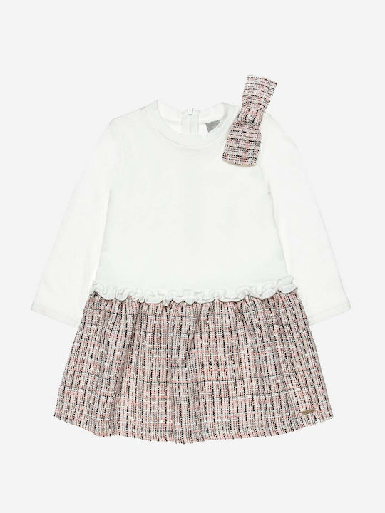 Alouette Kids Dress Long Sleeve Ecru