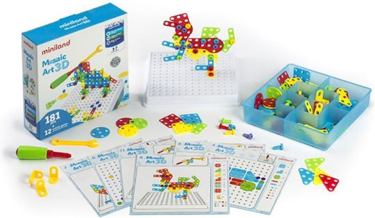 Miniland Построителна пластмасова игра Mosaic Art