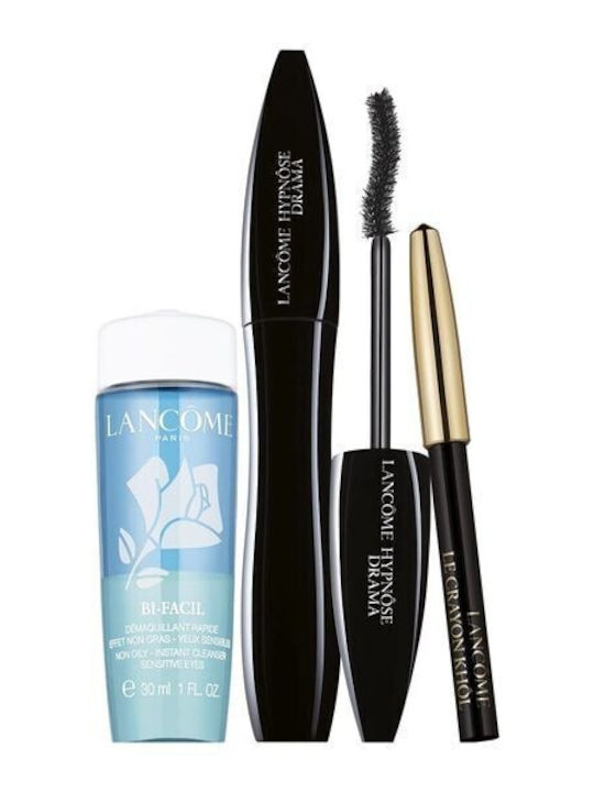 Lancome Hypnose Drama Holiday Σετ Μακιγιάζ για τα Μάτια 01 Excessive Black & Le Crayon Khol & Bi-Facil 3τμχ