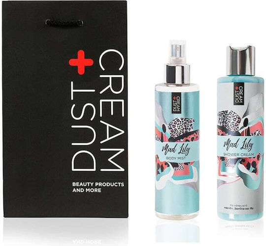 Dust+Cream Mad Lilly Σετ Περιποίησης για Ενυδάτωση & Καθαρισμό Σώματος