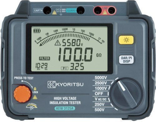 Kyoritsu 3125A Ψηφιακός Μετρητής Μόνωσης