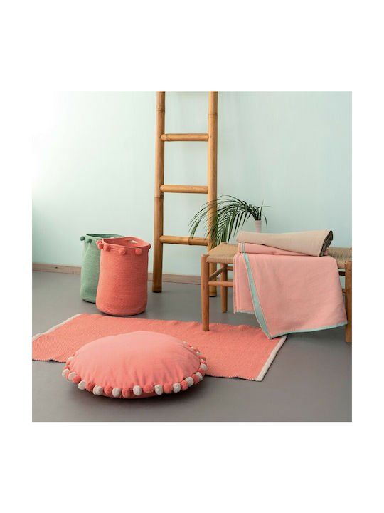 Palamaiki Facer Teppich Rechteckig Sommer Baumwolle Coral