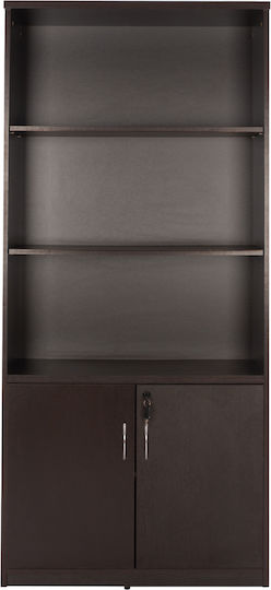 Βιβλιοθήκη Sienna Κερασι 80x39x179εκ.