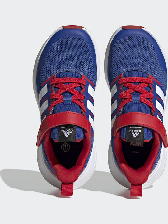 FortaRun 2.0 Spiderman EL K Incaltaminte Sport Copii Alergare Cu Închidere Hoop & Loop Albastra