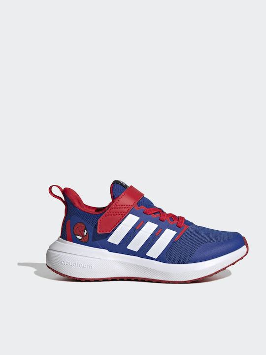 FortaRun 2.0 Spiderman EL K Incaltaminte Sport Copii Alergare Cu Închidere Hoop & Loop Albastra