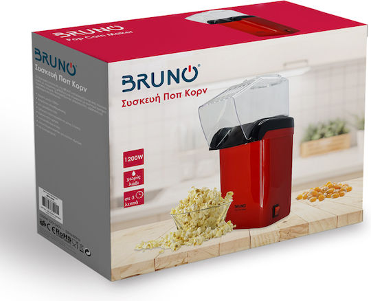 Bruno Popcorn Maker Hot Air 1200W