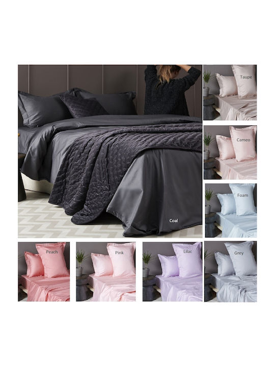 Palamaiki Sheet Super-Double 240x270cm. Luxe Sateen Beige