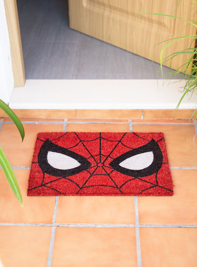 Grupo Erik Doormat from Coconut Tree Spiderman Red 40x60cm FGE0014 Red