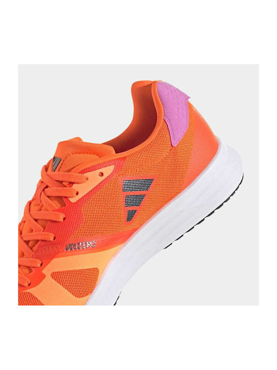 Adizero RC 4 Мъжки Спортни обувки Running Ударно Оранжево / Ядро Черно / Импулсно Люляково