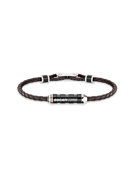 Ducati Bracelet Dinamica made of Leather