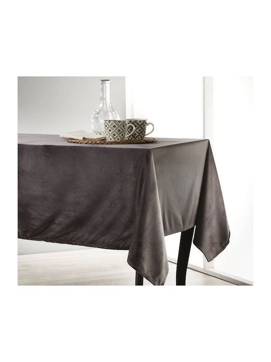 Whitegg Ζ022 Polyester Tablecloth 04 Anthracite 140x220cm