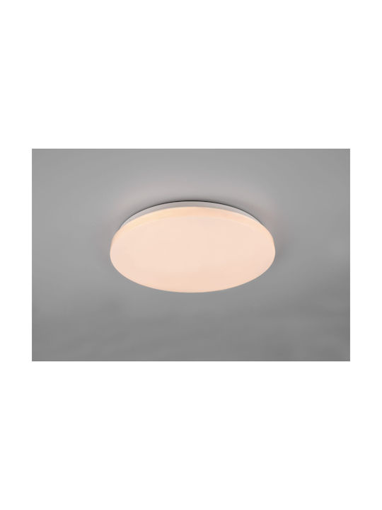 Trio Lighting Kira Classic Plastic Ceiling Light with Integrated LED 38pcs Beige