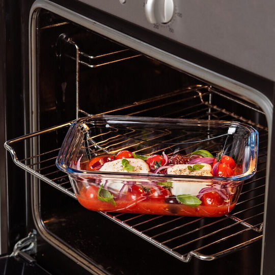 Pyrex Cook & Go Кутия за обяд Стъкло Синьо Подходяща за микровълнова фурна 1900мл 1бр