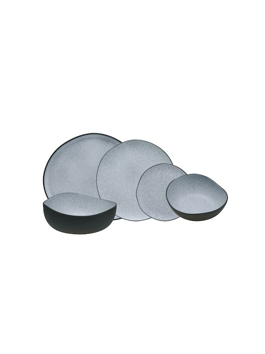 HFA Granite Grey Porțelan Set de Vase 20buc