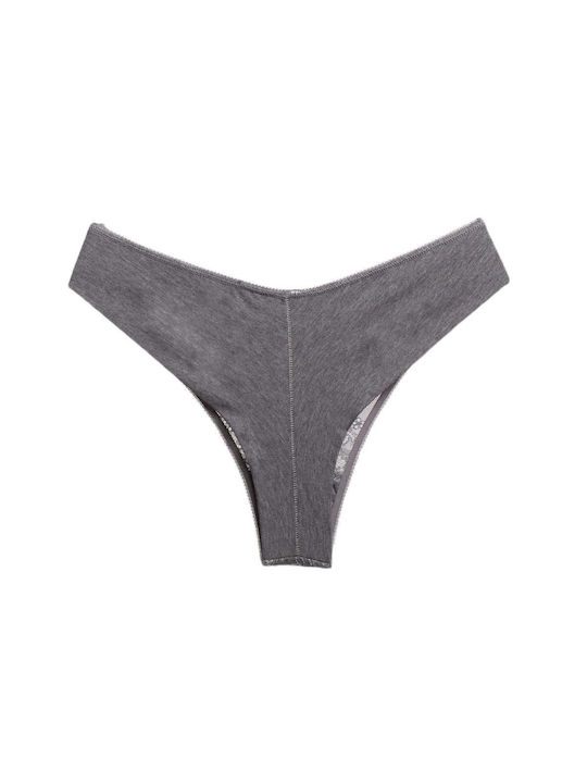 Dreams by Joyce Women's Brazil with Lace Gray