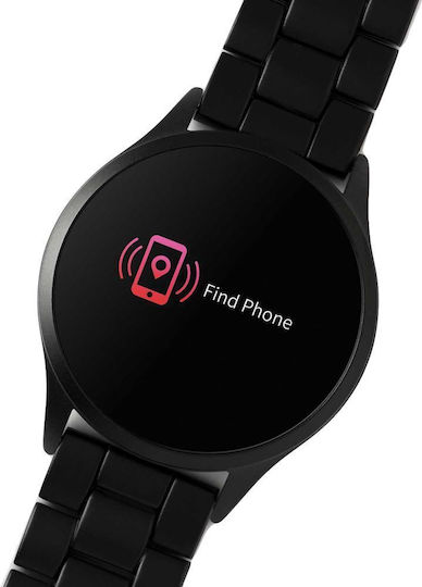 Reflex Active Series 04 38мм Смартчасовник с Пулсомер (Black Bracelet)