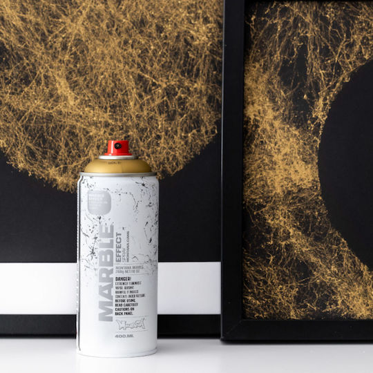 Montana Cans Spray Vopsea Marble Effect Aur EMGOLD 400ml