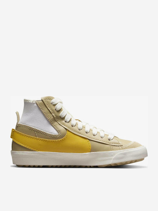 Blazer Mid '77 Jumbo Boots Wheat Grass / Vivid Sulfur / Sail