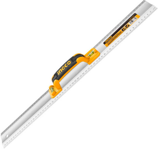 Ingco HAR01060 Wasserwaage Aluminium 60cm mit 2 Augen
