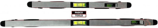 Pasco 775704 Nivel de spirit Din aluminiu Magnetic 40buc cu 3 Ochiuri