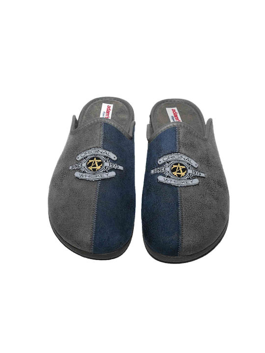 Adam's Shoes Men's Slipper Gray