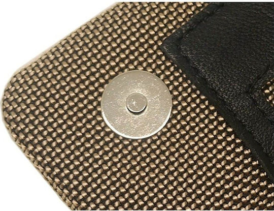 Mestango Cordura Υφασμάτινη Καπνοθήκη Πράσινη με Μαγνητικό Κούμπωμα 15.5x8εκ.