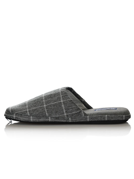 De Fonseca Men's Printed Slippers Gray