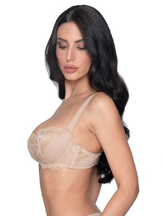 Melody Balconette Balconette Bra Underwire Beige