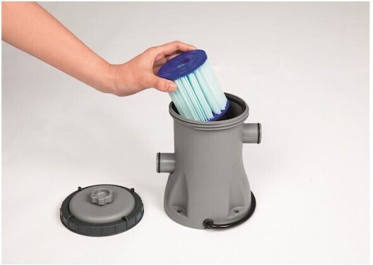 Bestway Pool Pump Flowclear Filter Single-Phase with Maximum Flow 1249 liters/hour