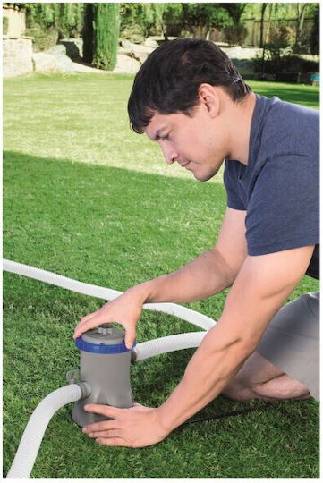 Bestway Pool Pump Flowclear Filter Single-Phase with Maximum Flow 1249 liters/hour