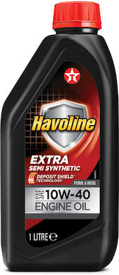 Texaco Halbsynthetisch Autoöl Havoline Extra 10W-40 1Es