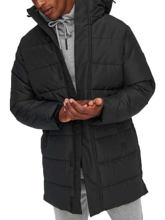 Winter Jacket Puffer Black